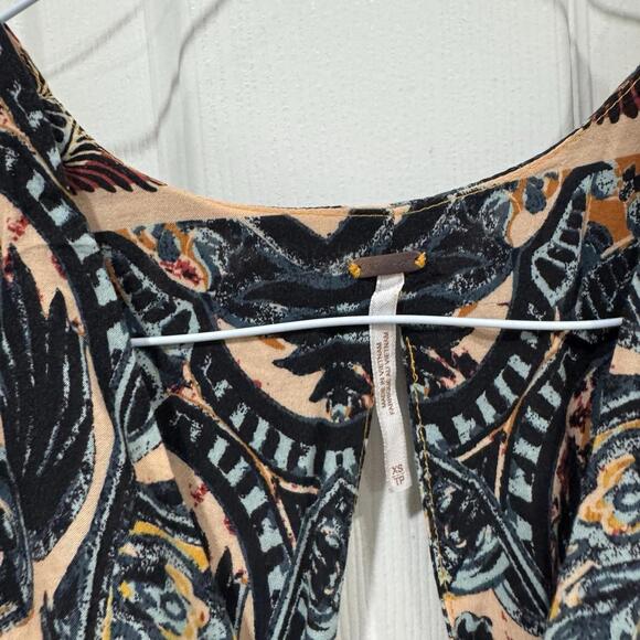 $108 Free People Walking Through My Dreams Dress Goldensun Combo‎ XS - Picture 6 of 11